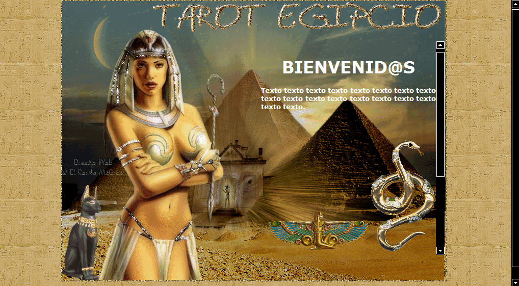 Tarot Egpcio 50 pedidos@elreinomagico.net